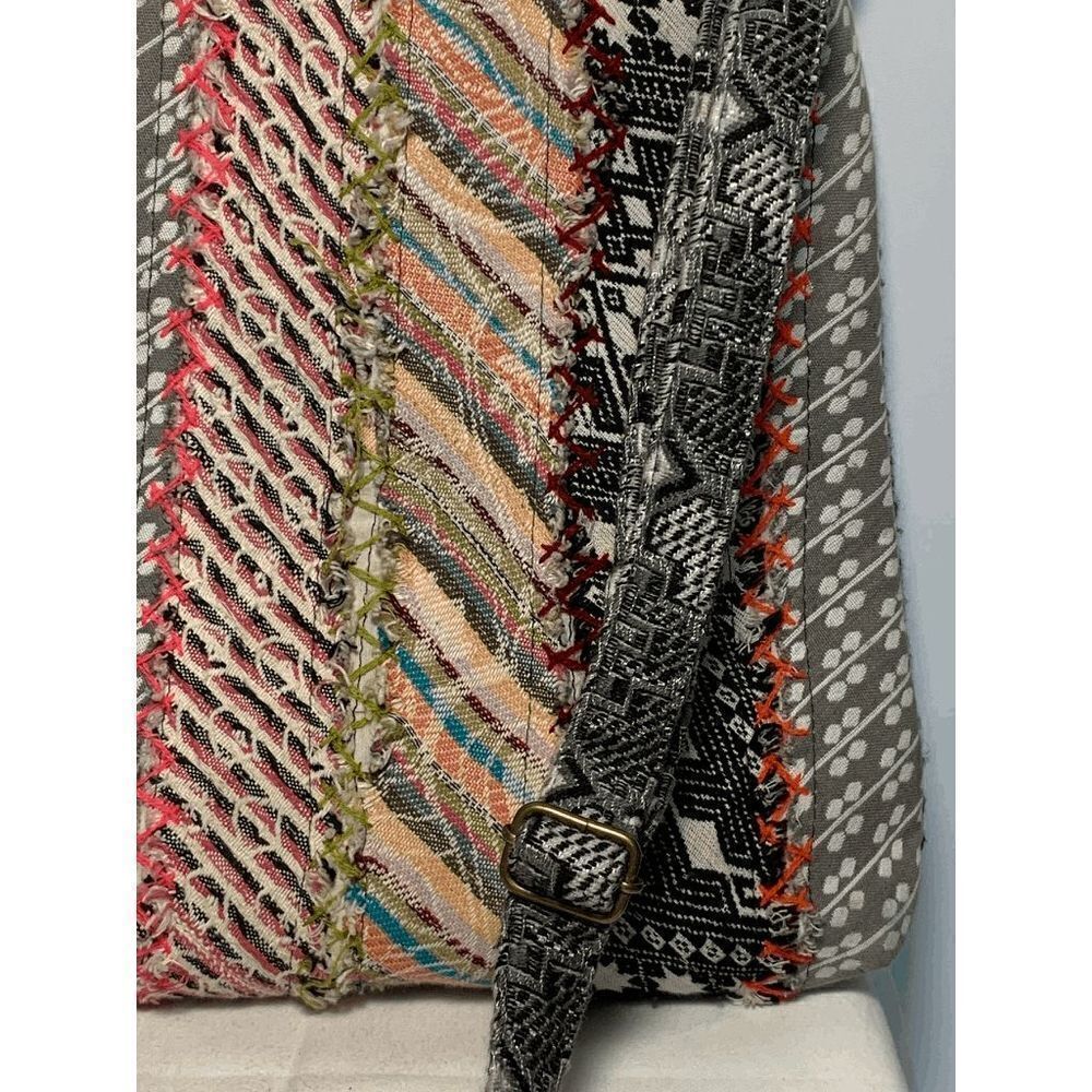 Demdaco Large Multi Pattern Cotton Tote - Picture 8 of 11